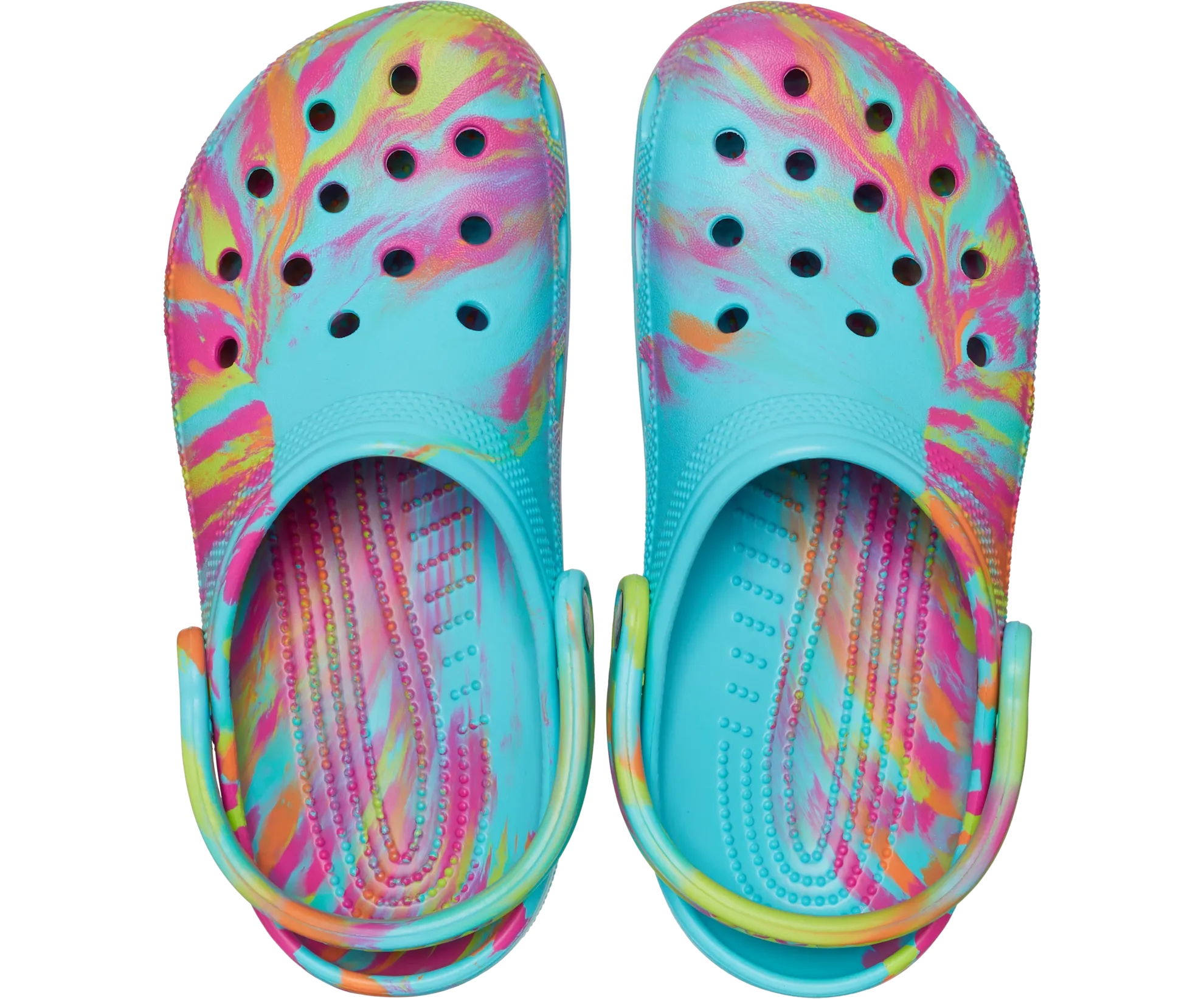 Crocs Unisex Classic Marbled Clog - Neptune