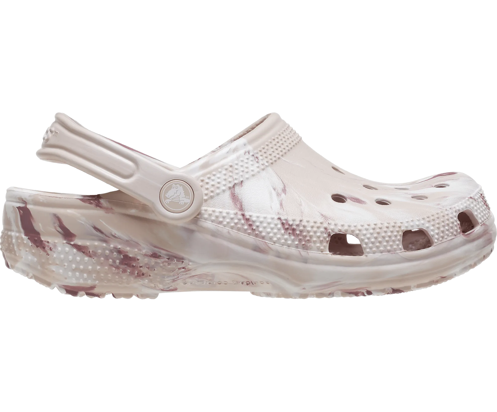 CROCS Unisex Classic Marbled Clog - Quartz