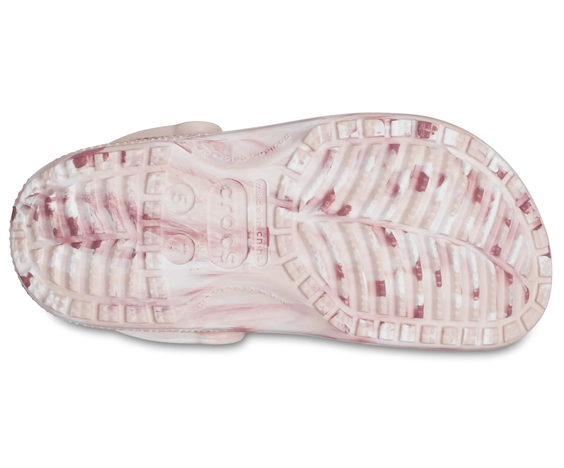 CROCS Unisex Classic Marbled Clog - Quartz