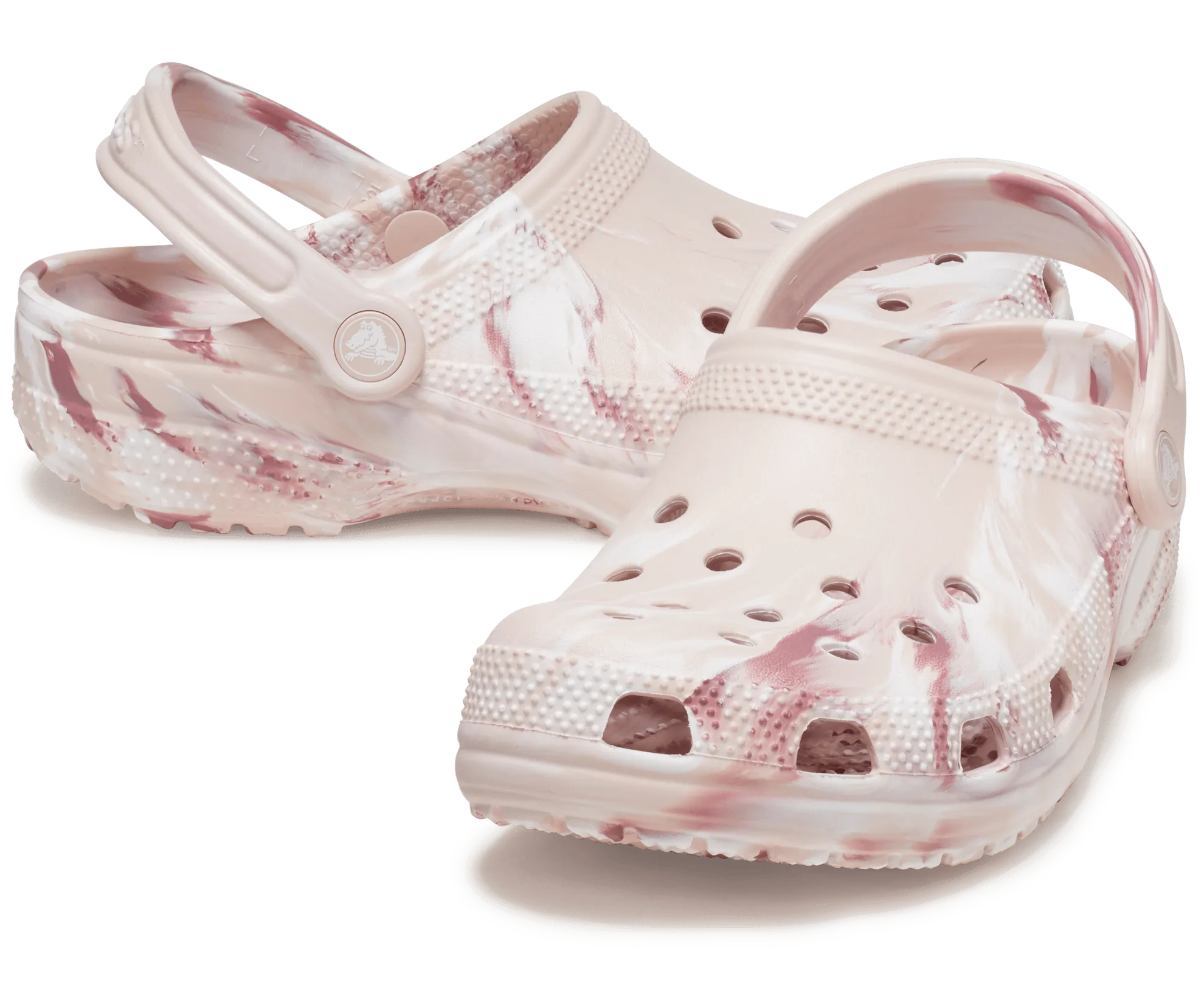 CROCS Unisex Classic Marbled Clog - Quartz