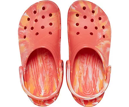 Crocs Unisex Classic Marbled Clogs - Fresco