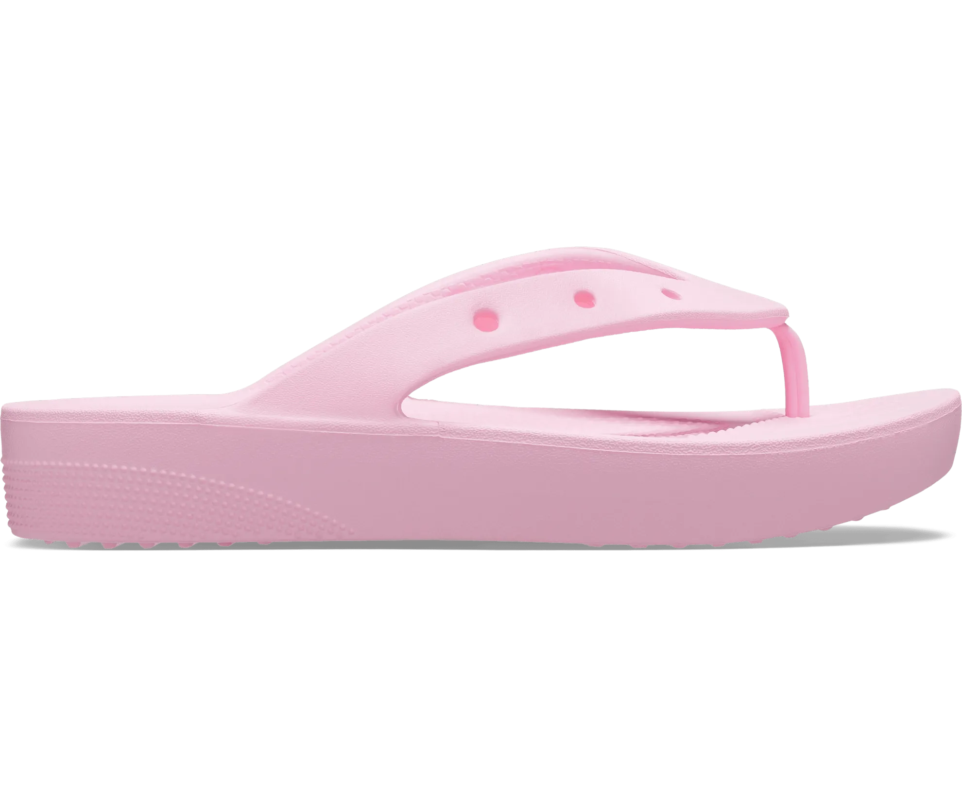 Crocs Unisex Classic Platform Flip Flop - Flamingo Pink