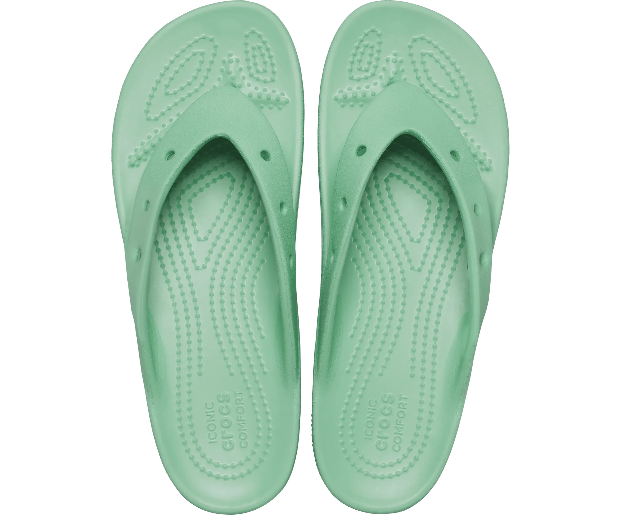 Crocs Unisex Classic Platform Flip Flop - Jade Stone