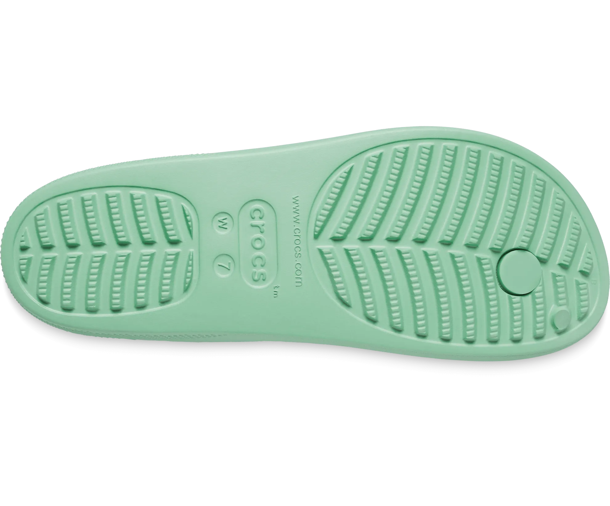 Crocs Unisex Classic Platform Flip Flop - Jade Stone