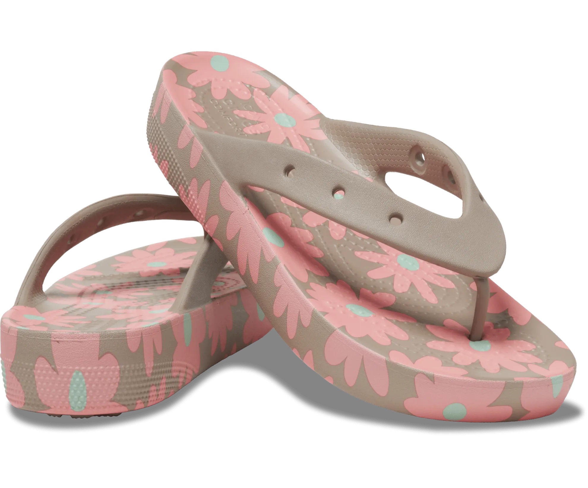 Crocs Unisex Classic Platform Retro Flip Flop - Multicoloured