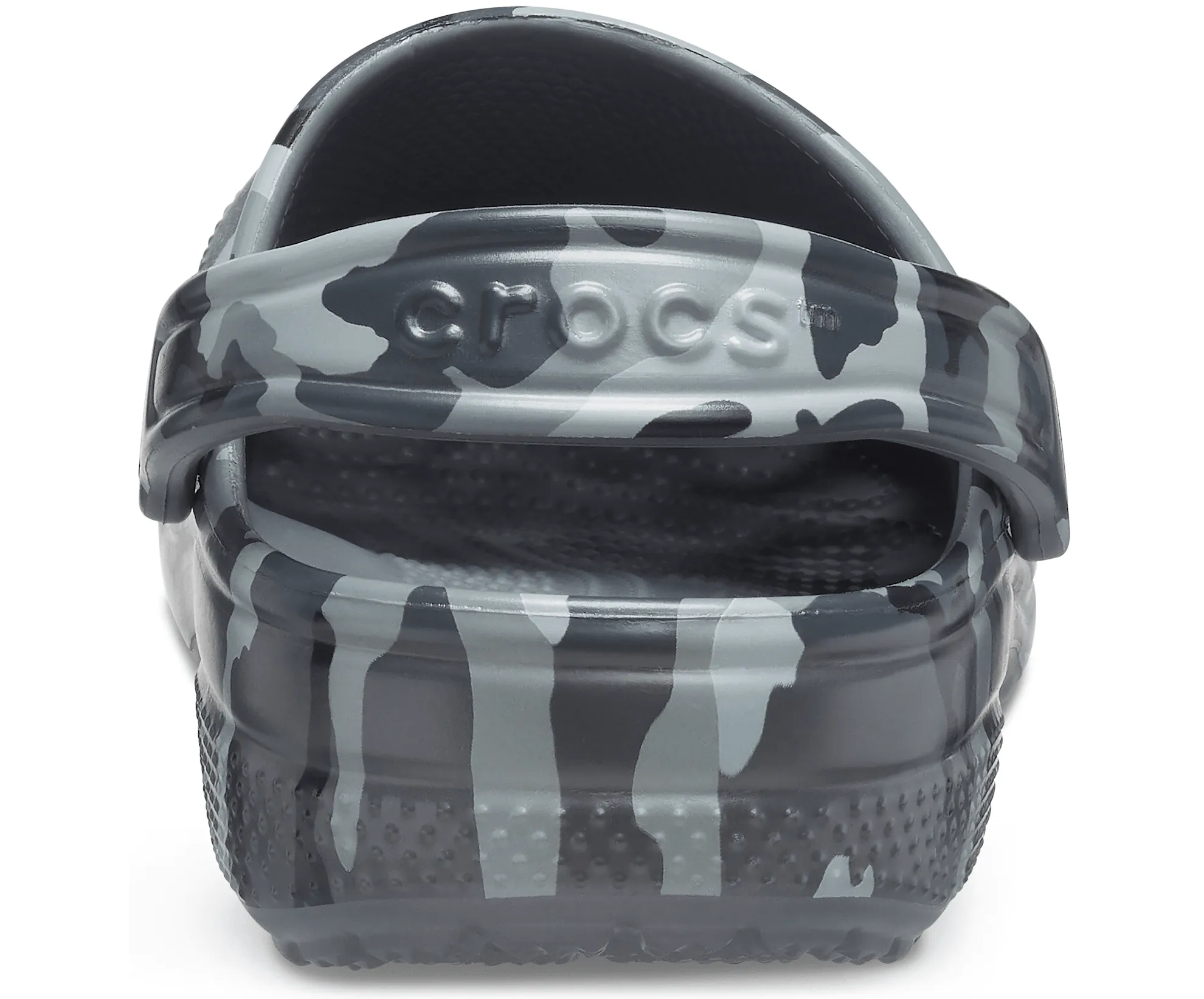 Crocs Unisex Classic Printed Camo Clog - Slate Grey / Multi