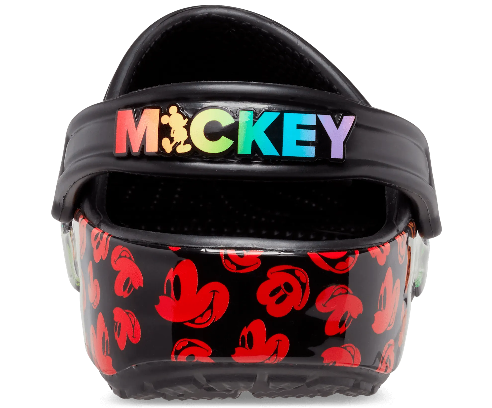 Crocs Unisex Disney Rainbow Celebration Clog - Black
