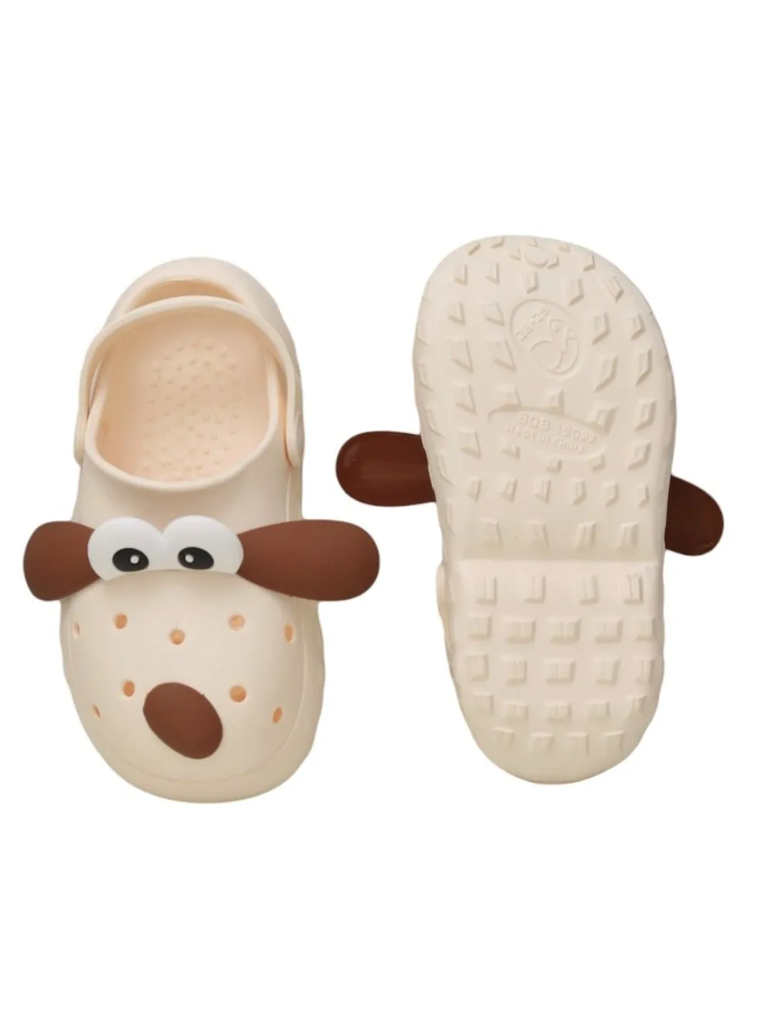 Delightful Puppy Design Clogs for Boys