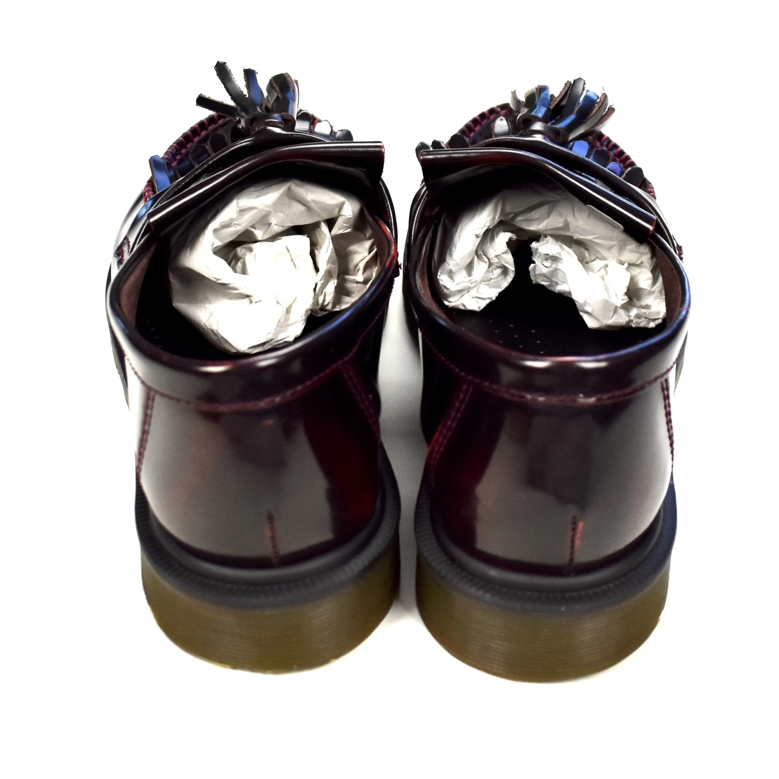 Dr. Martens - Cherry Red Adrian Tassel Loafers