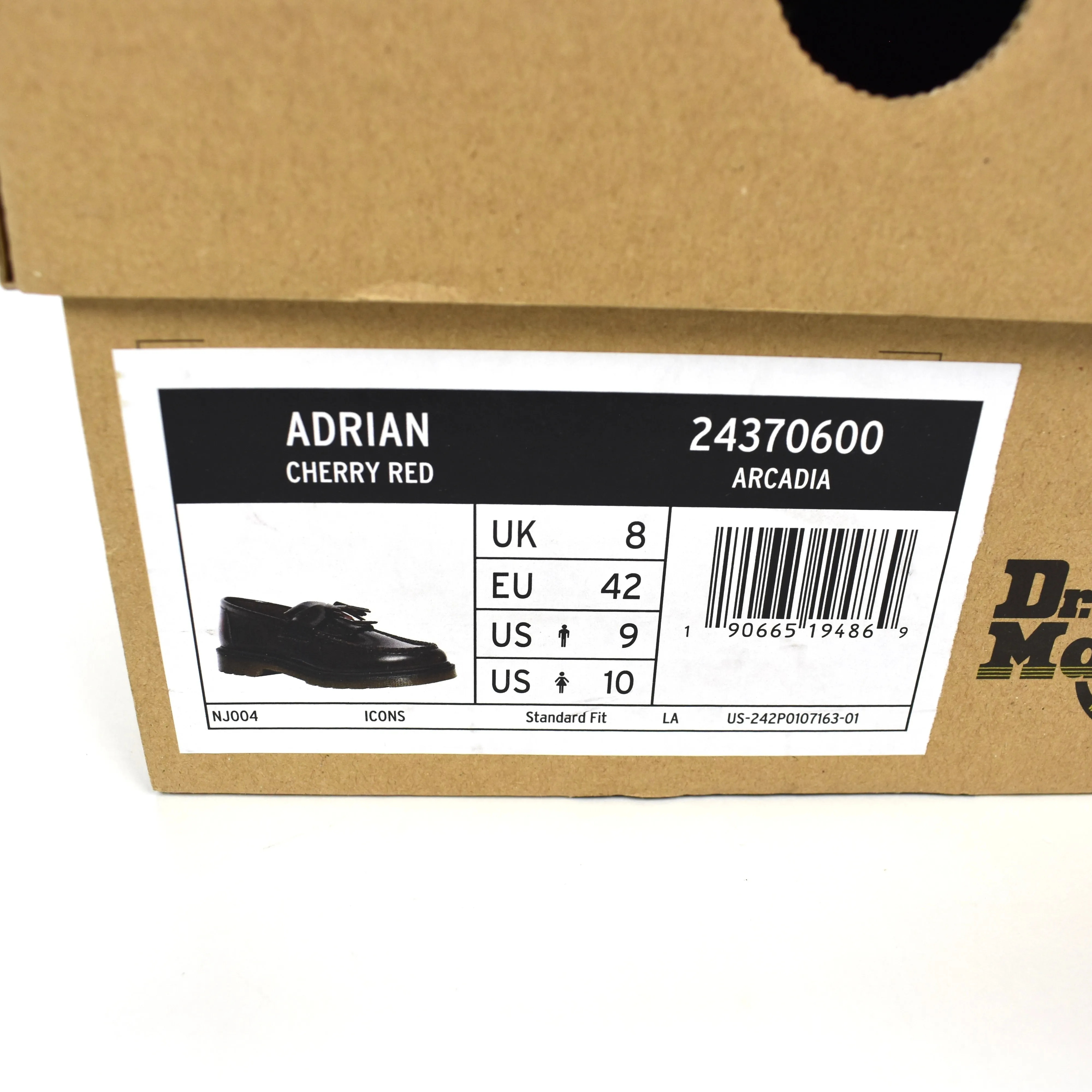 Dr. Martens - Cherry Red Adrian Tassel Loafers