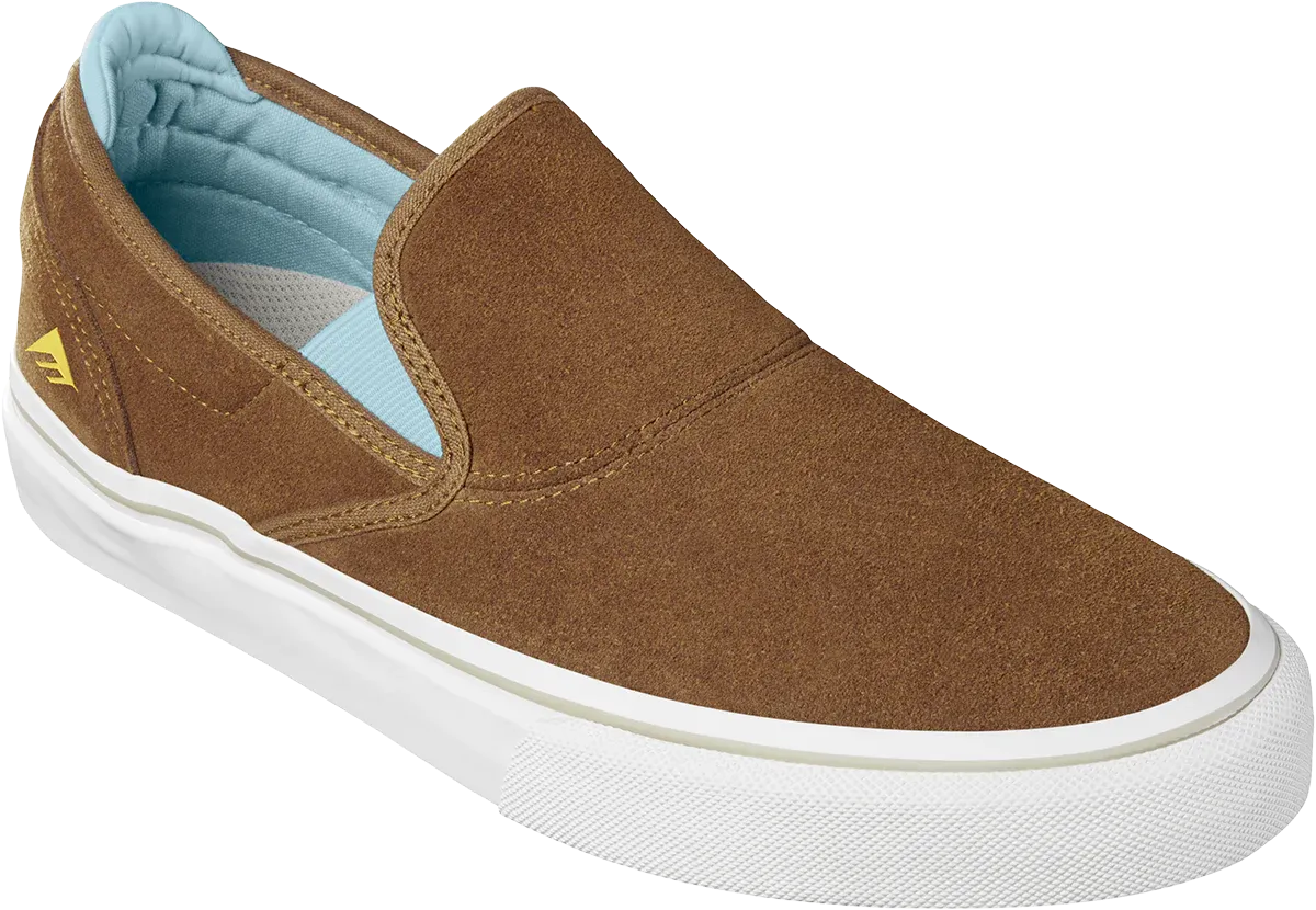 Emerica Wino G6 Slip on - Brown / Blue