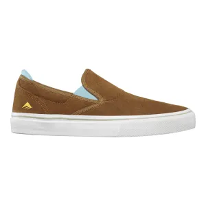 Emerica Wino G6 Slip on - Brown / Blue