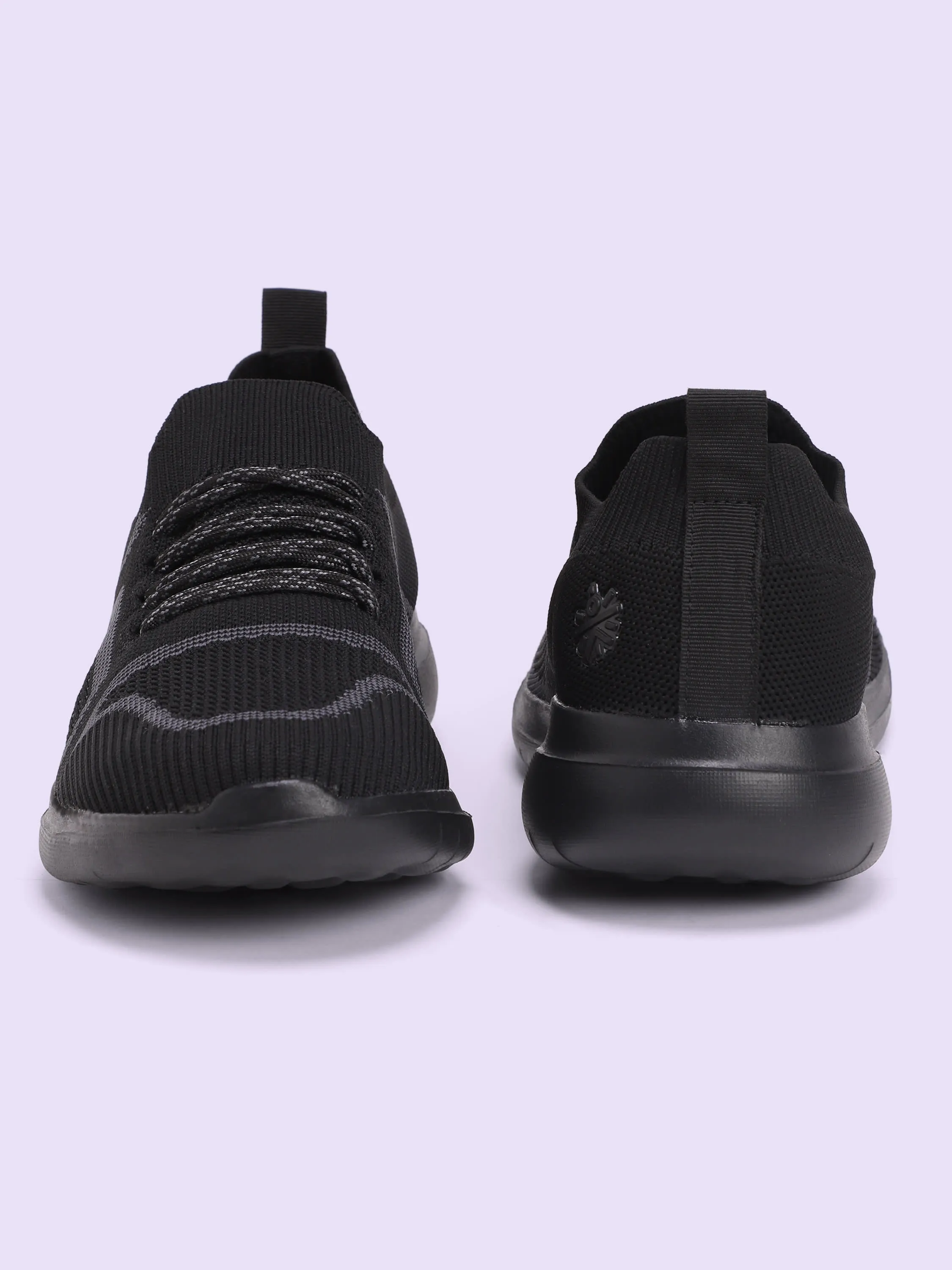 EZ  Pace Men's Walking Shoes - Black