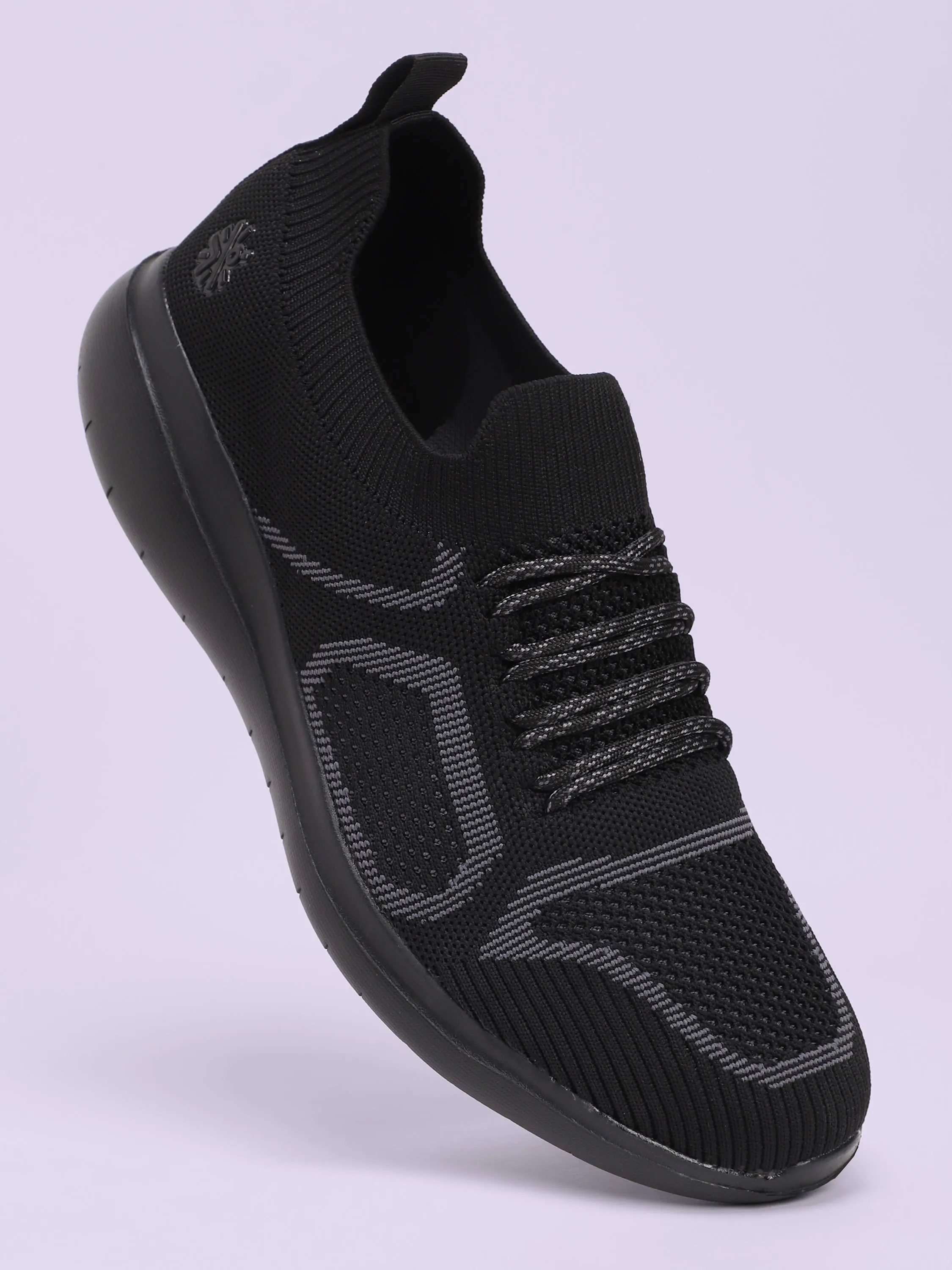 EZ  Pace Men's Walking Shoes - Black