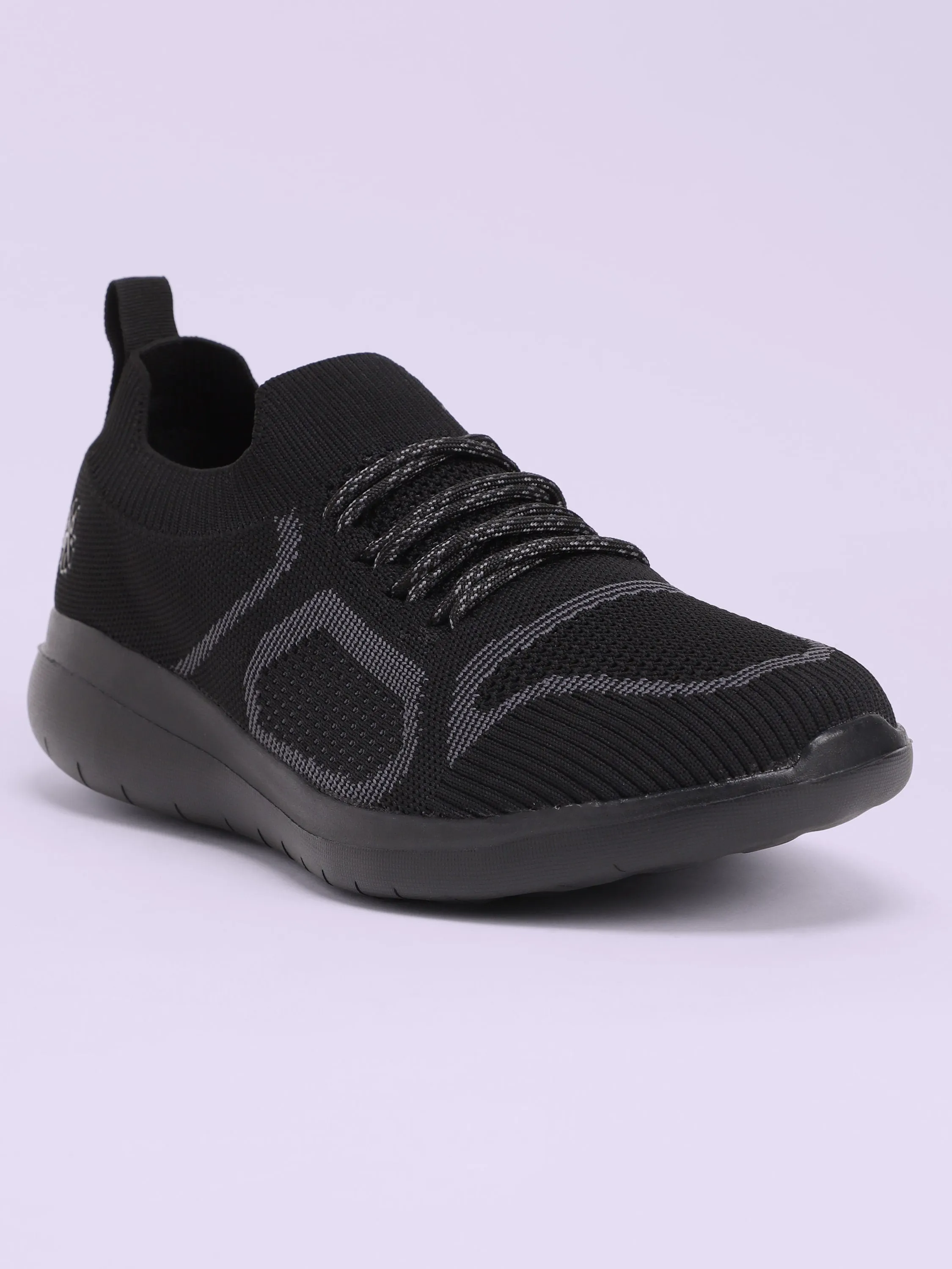 EZ  Pace Men's Walking Shoes - Black