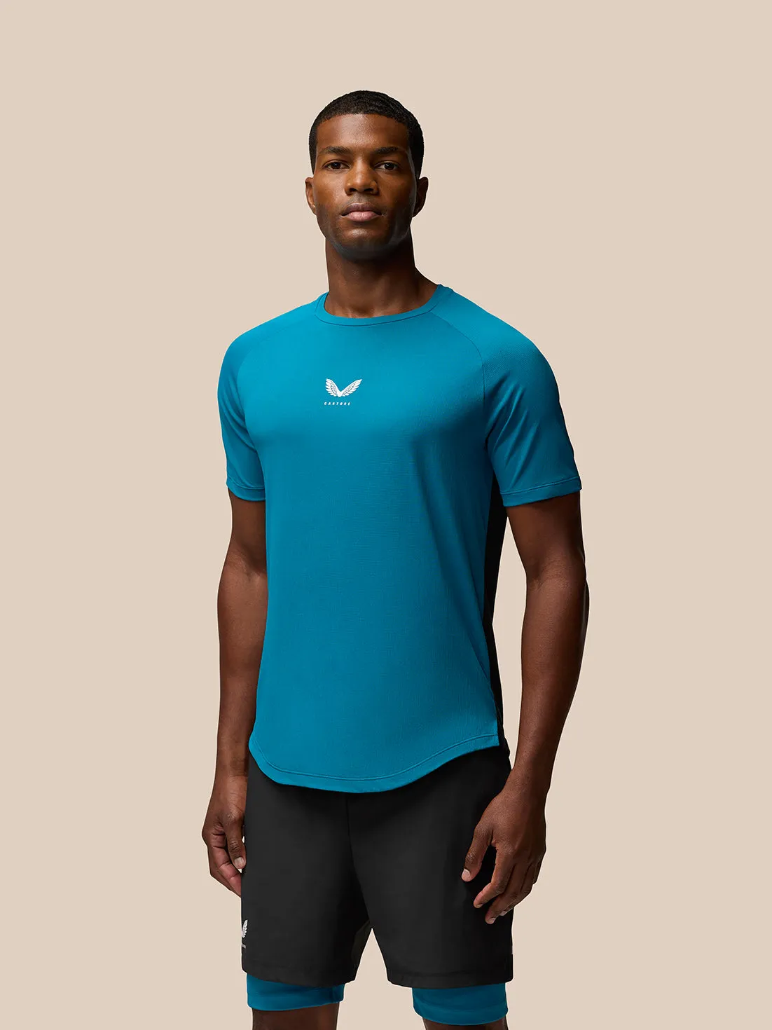 Flow Training T-Shirt - Dark Aqua