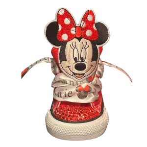 Girls Custom Minnie Converse