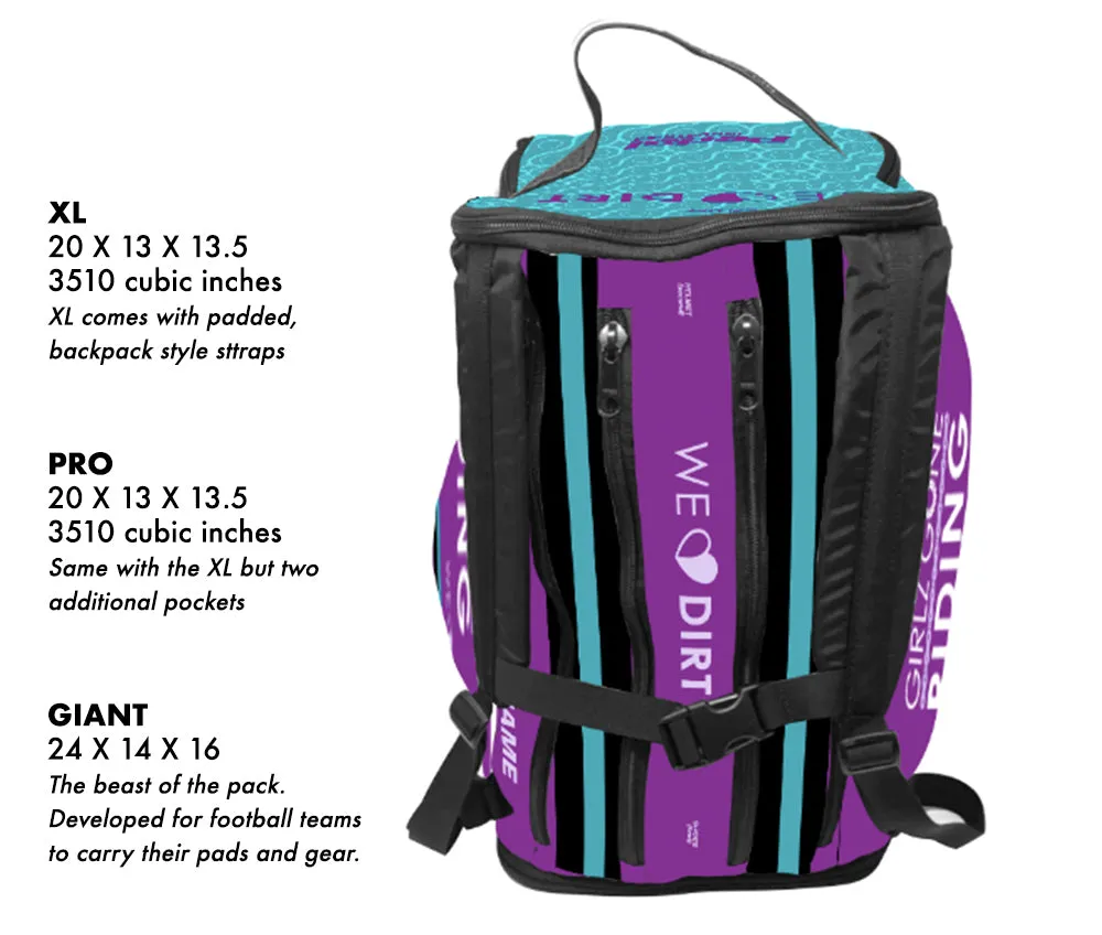 Girlz Gone Riding 2023 CYCLING RACEDAY BAG™
