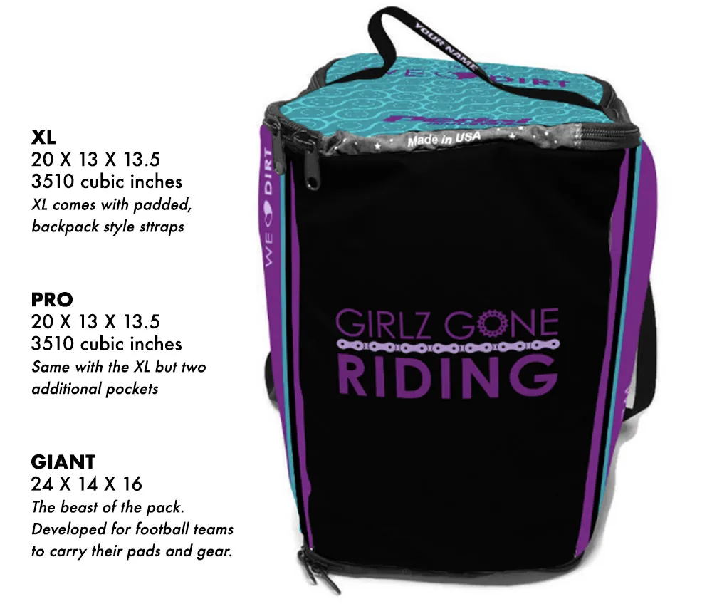 Girlz Gone Riding 2023 CYCLING RACEDAY BAG™
