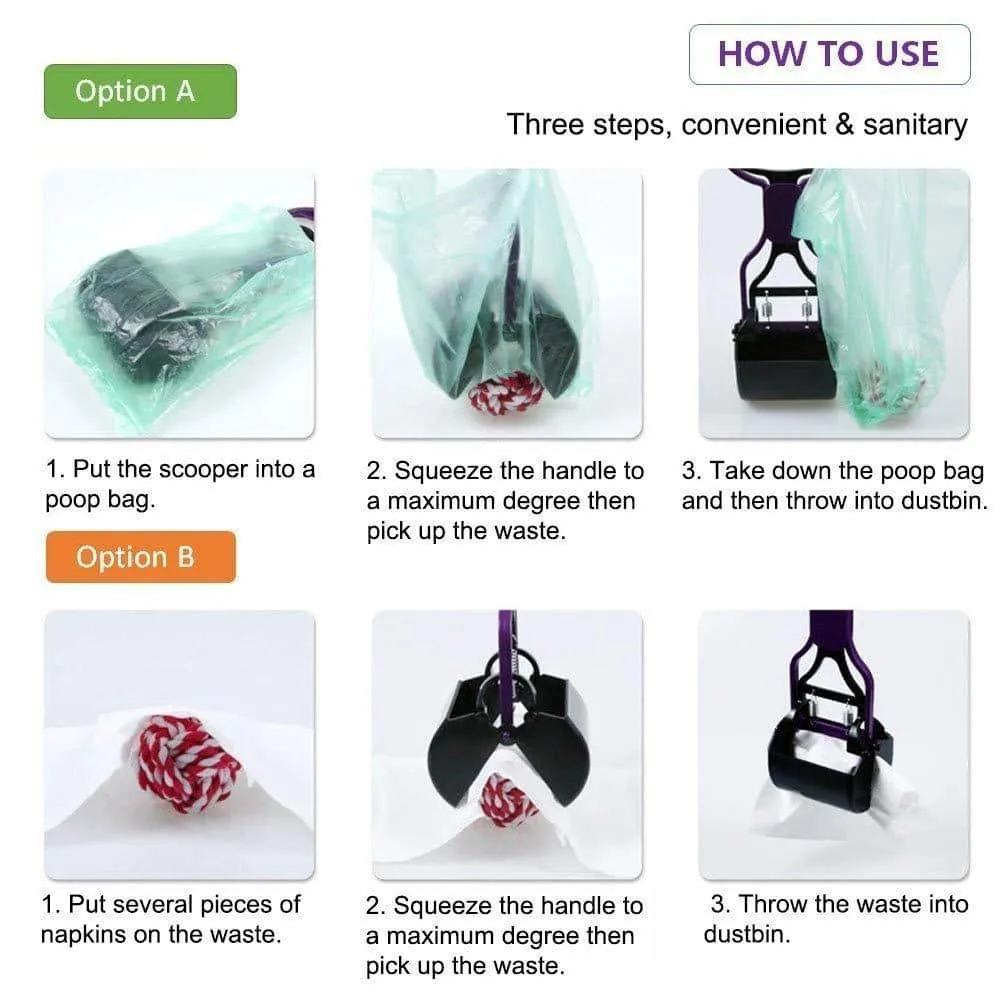 Goofy Tails Foldable Poop Scooper Medium- 37cm