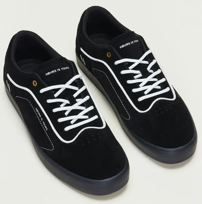 Hours Is Yours - Code V2 Shoes | Black Pinstripe