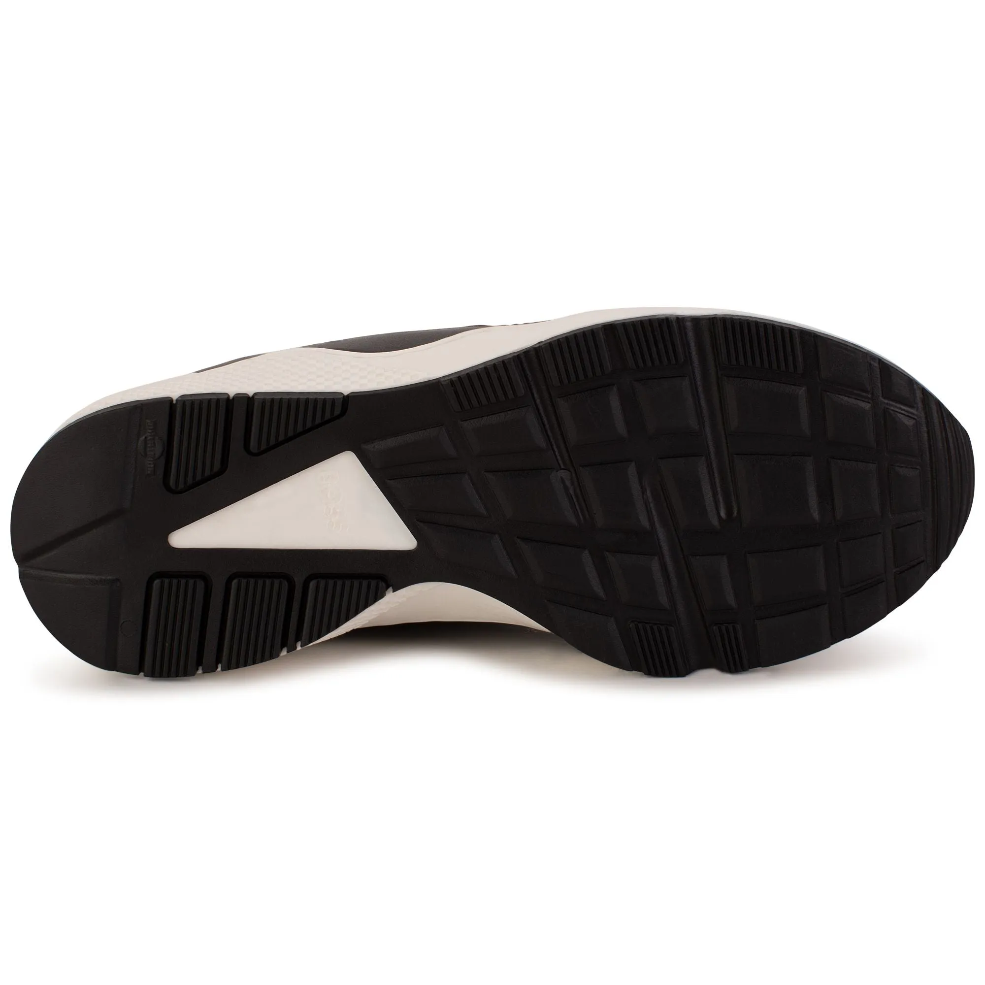 Hugo Boss Boy's Black elasticated Logo Trainers