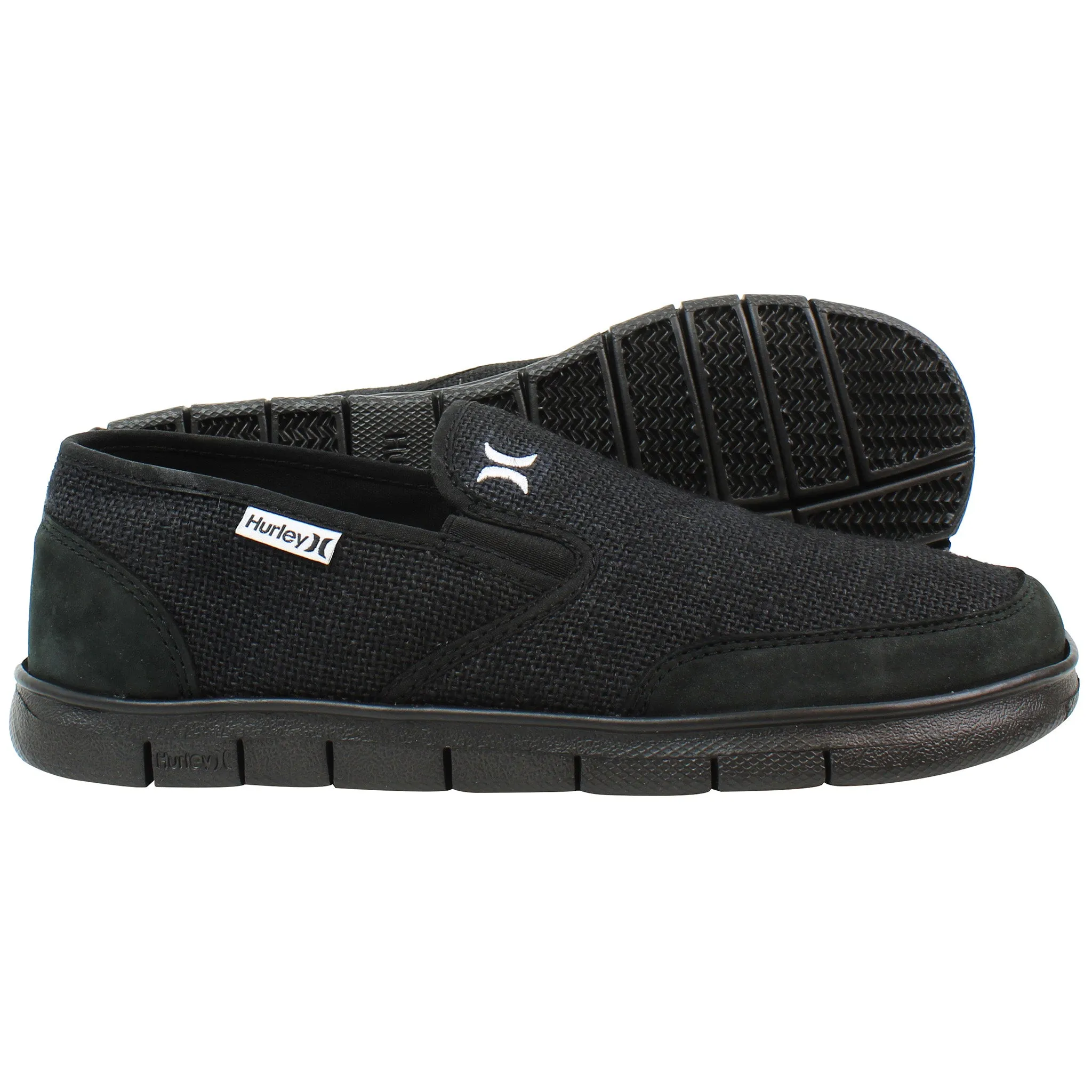 Hurley Movement Mens Black Plimsolls