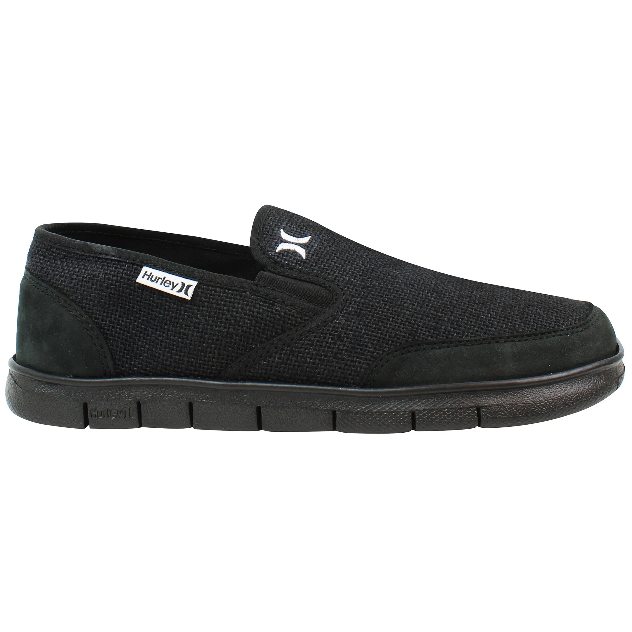 Hurley Movement Mens Black Plimsolls