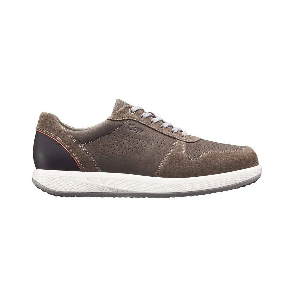Joya Sven Brown Mens Brown Nubuck Arch Support Lace Up Shoes
