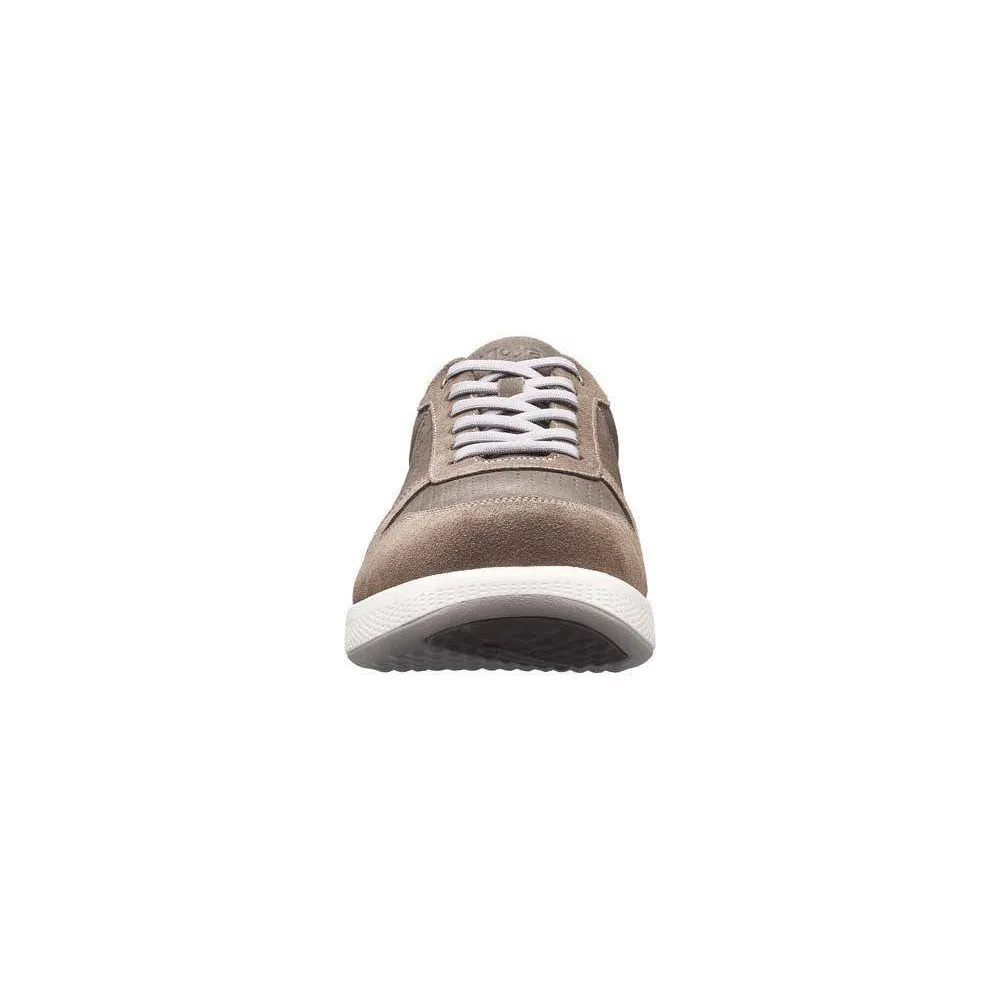 Joya Sven Brown Mens Brown Nubuck Arch Support Lace Up Shoes