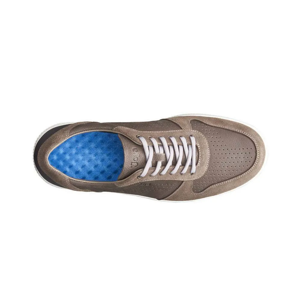 Joya Sven Brown Mens Brown Nubuck Arch Support Lace Up Shoes