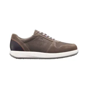 Joya Sven Brown Mens Brown Nubuck Arch Support Lace Up Shoes