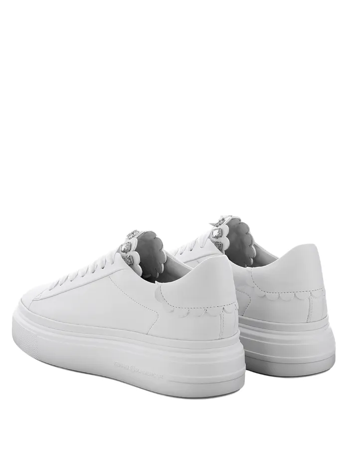 Kennel & Schmenger Women's DIVE White Trainers With Crystals 51-21640-427