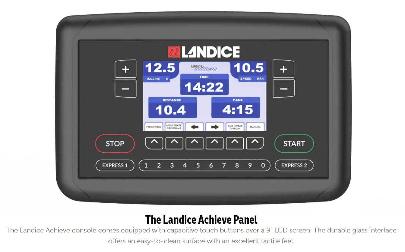 Landice R9 Club Cardio Trainer Recumbent Bike