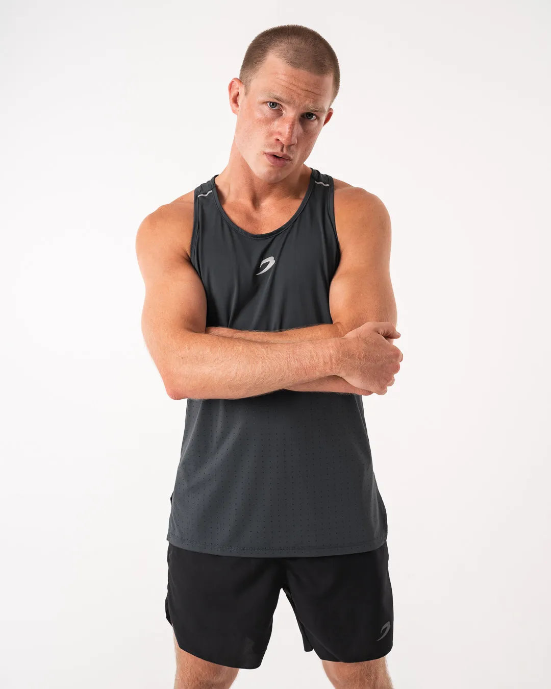 Langford Tank - Charcoal