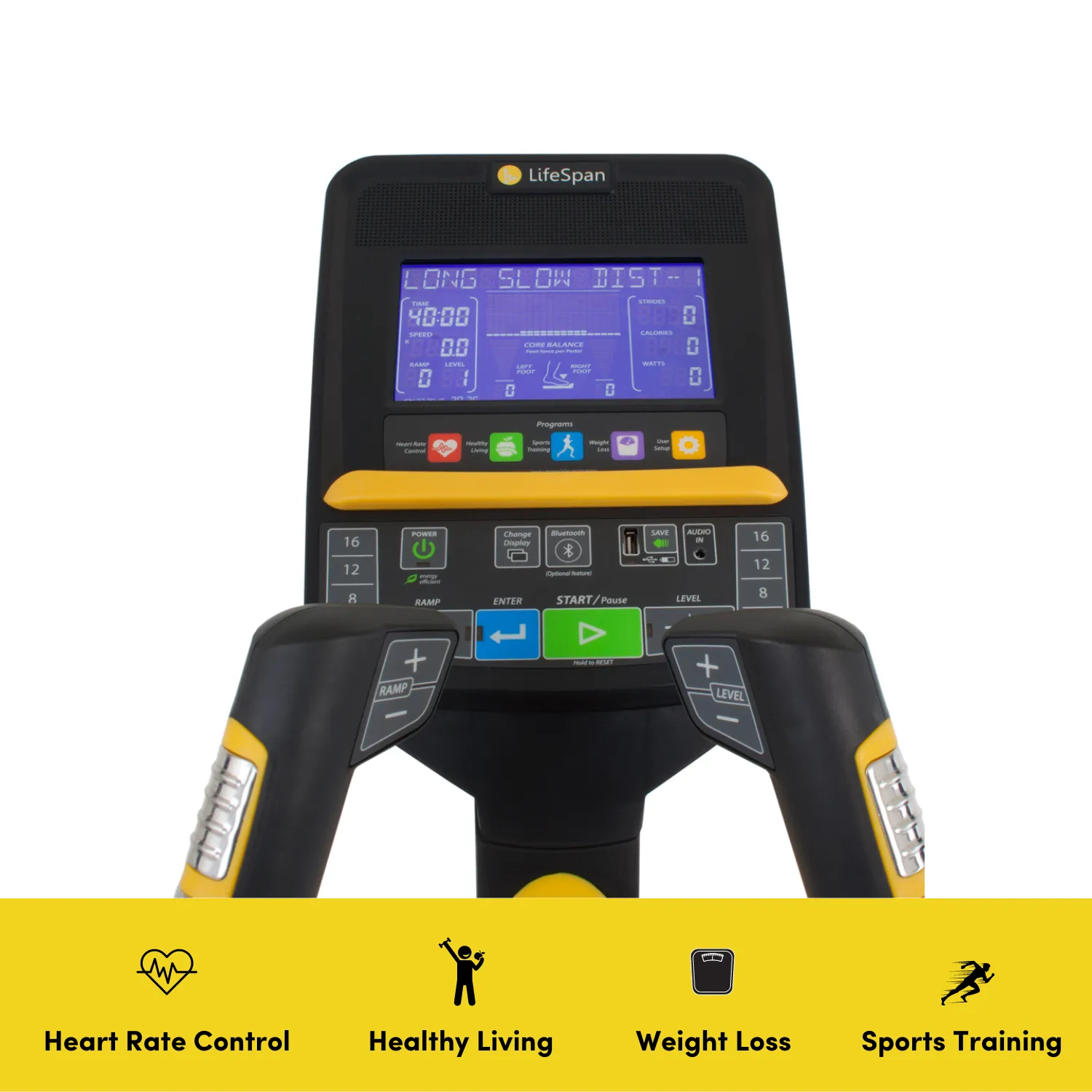 LifeSpan Fitness Commercial Elliptical trainer E5i  Self-Generating