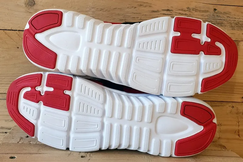 Luke Classic Running Low Textile Trainers UK11/US12/EU45 Red/White/Black