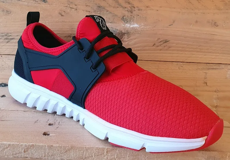 Luke Classic Running Low Textile Trainers UK11/US12/EU45 Red/White/Black