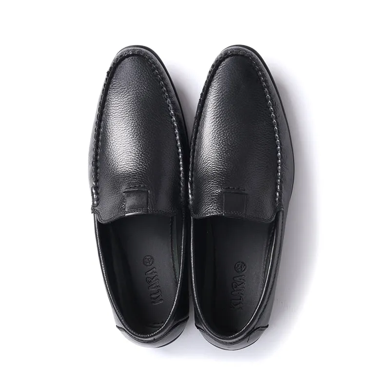 M-KL-0200045-Men Leather Moccs