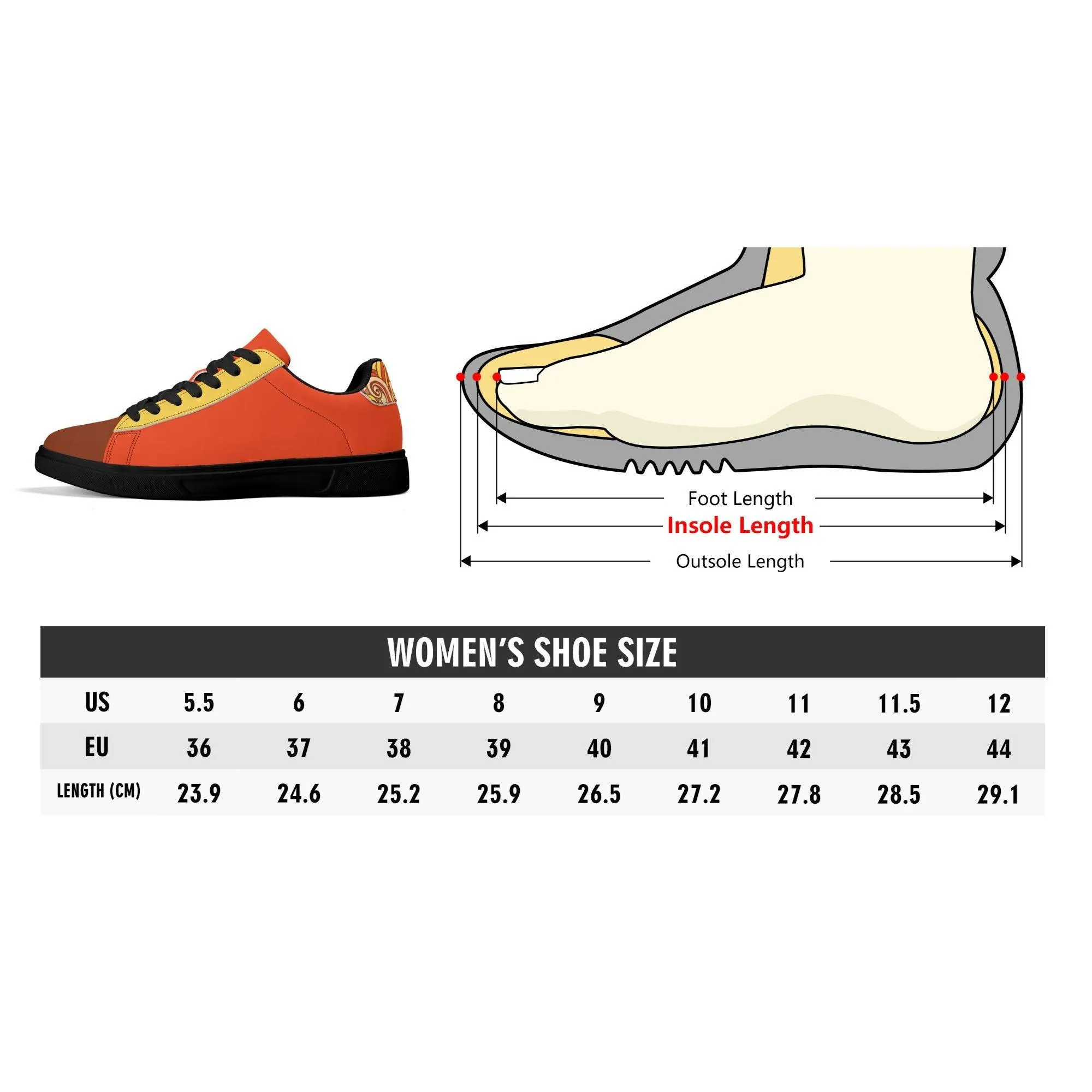 Miarna Color Block Low Top Faux Leather Skate Sneakers
