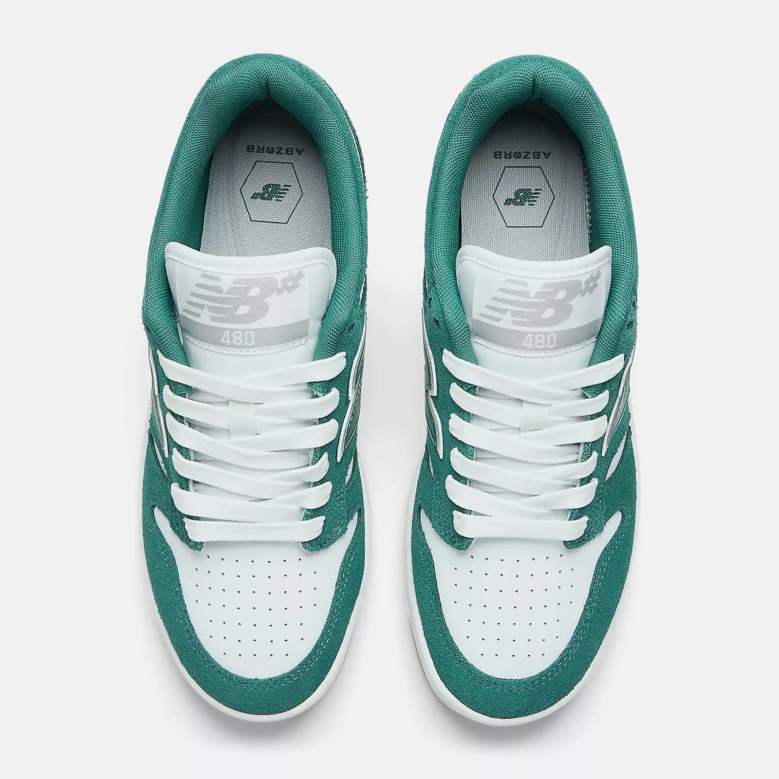 New Balance Numeric 480 - Vintage Teal w/ White
