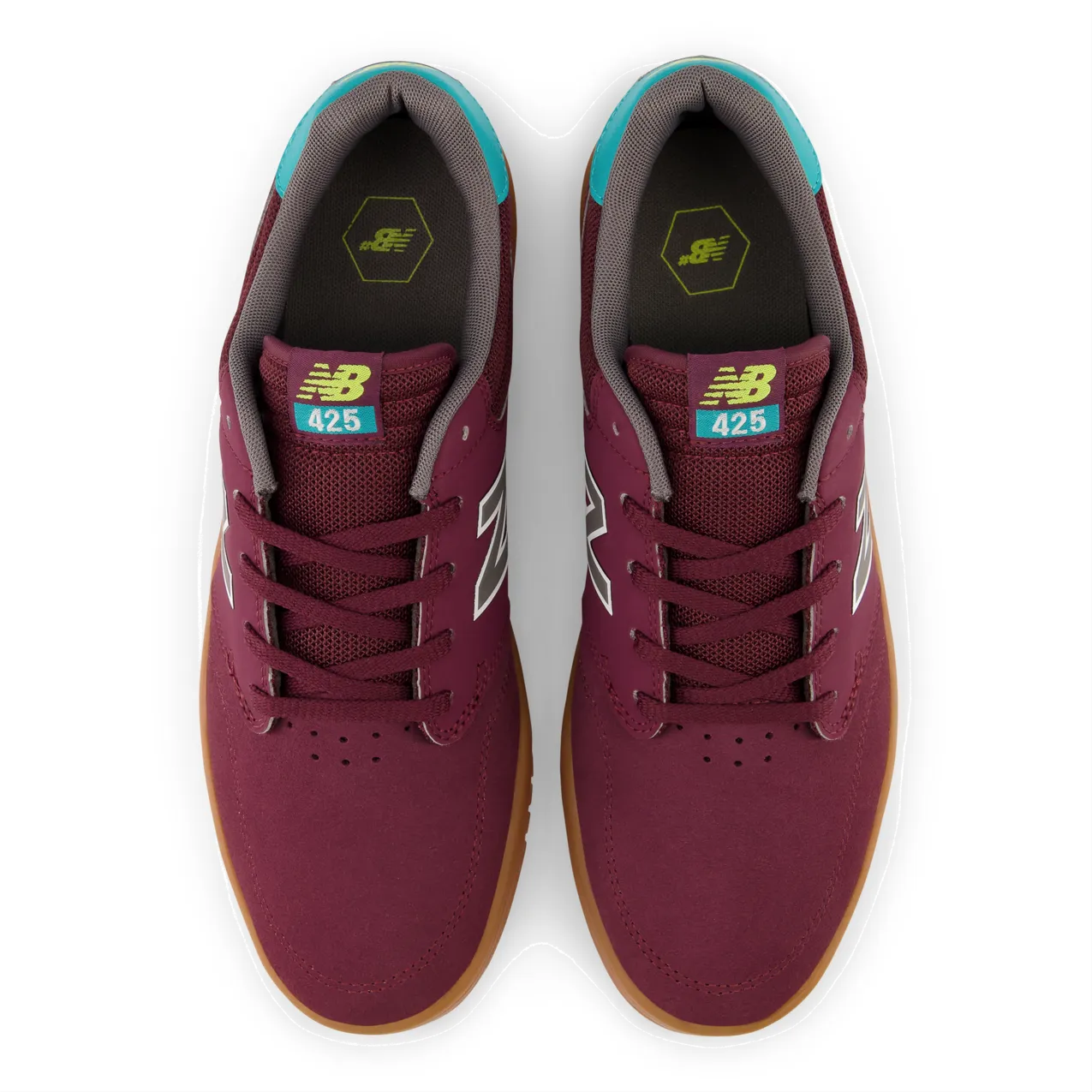 New Balance Numeric Men's 425 Burgundy Grey Shoes