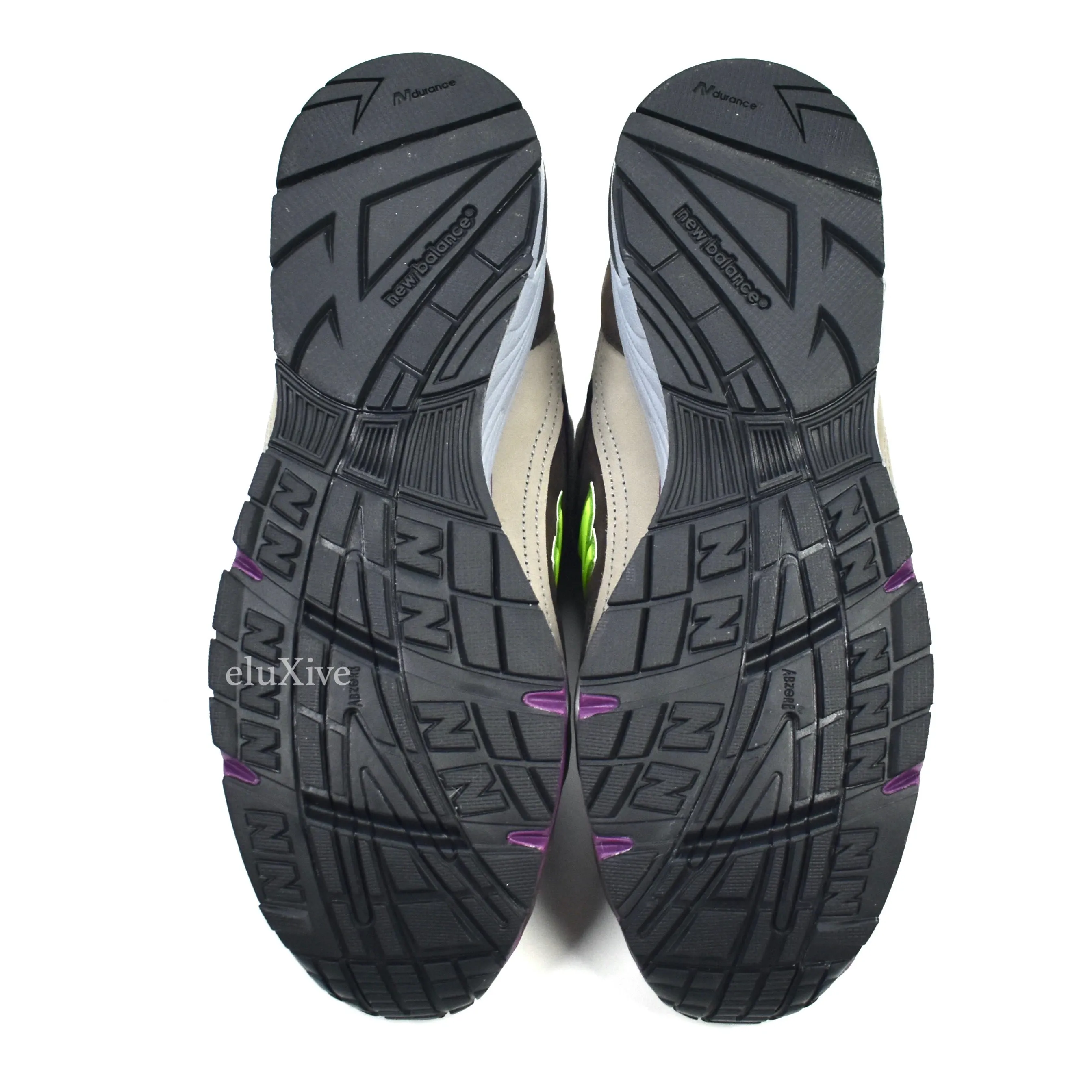 New Balance x Stray Rats - 991 Made in UK Sneakers (Purple/Brown)