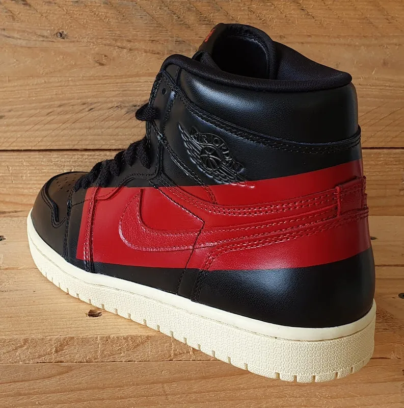 Nike Air Jordan 1 Defiant Couture Leather Trainers UK7/US8/EU41 BQ6682-006 Black