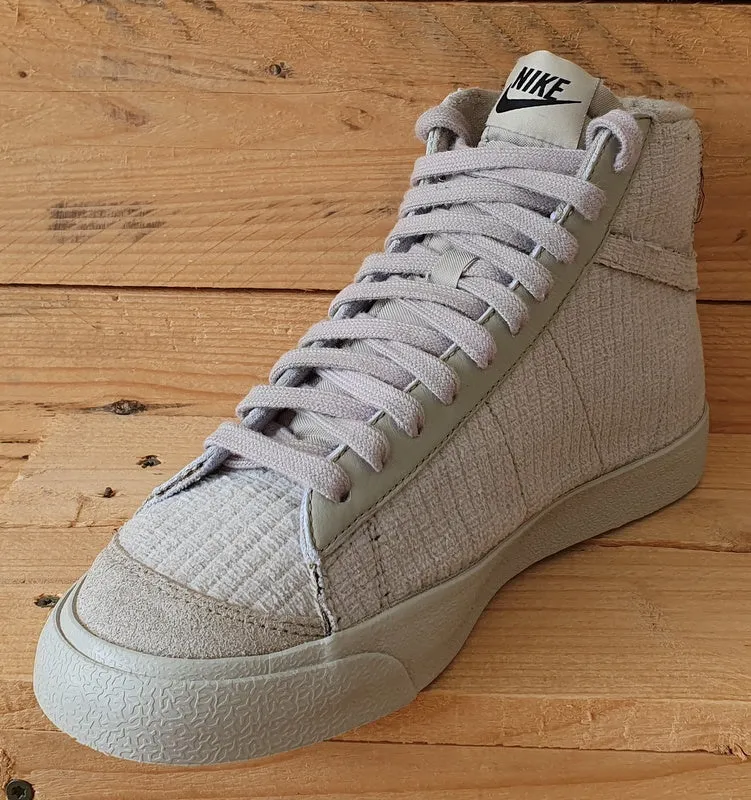 Nike Blazer 77 Mid Suede Trainers UK7/US8/EU41 DJ4856-991 Triple Grey