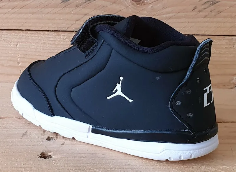 Nike Jordan Big Fund Mid Kids Trainers UK7.5/US8C/EU25 CD9650-007 Black/White