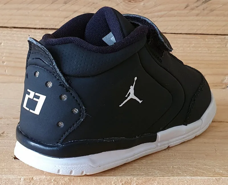 Nike Jordan Big Fund Mid Kids Trainers UK7.5/US8C/EU25 CD9650-007 Black/White