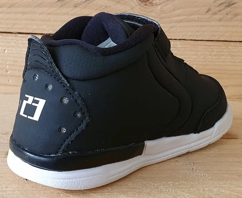 Nike Jordan Big Fund Mid Kids Trainers UK7.5/US8C/EU25 CD9650-007 Black/White