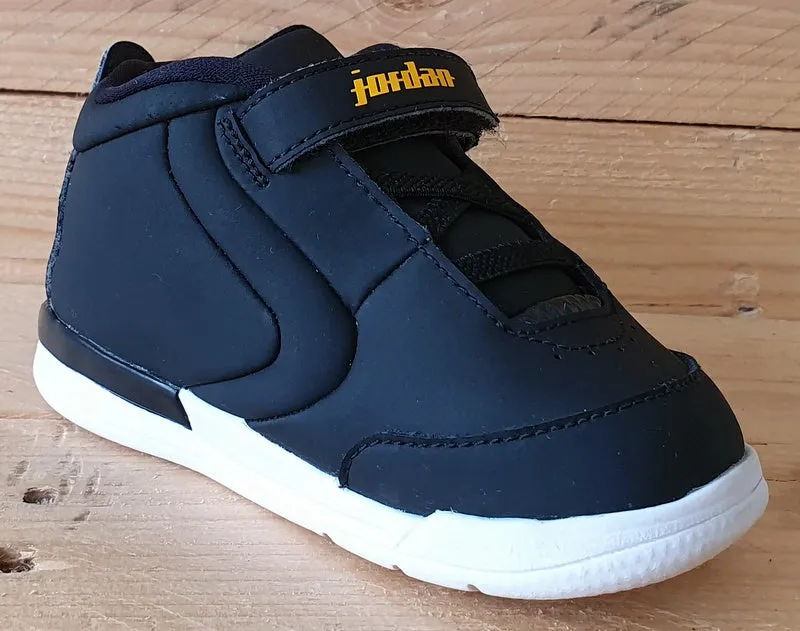 Nike Jordan Big Fund Mid Kids Trainers UK7.5/US8C/EU25 CD9650-007 Black/White