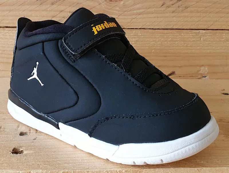 Nike Jordan Big Fund Mid Kids Trainers UK7.5/US8C/EU25 CD9650-007 Black/White